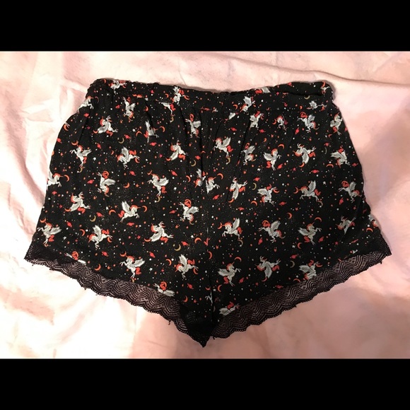 Torrid Super Soft Black Pegasus Sleep Short - Picture 2 of 7